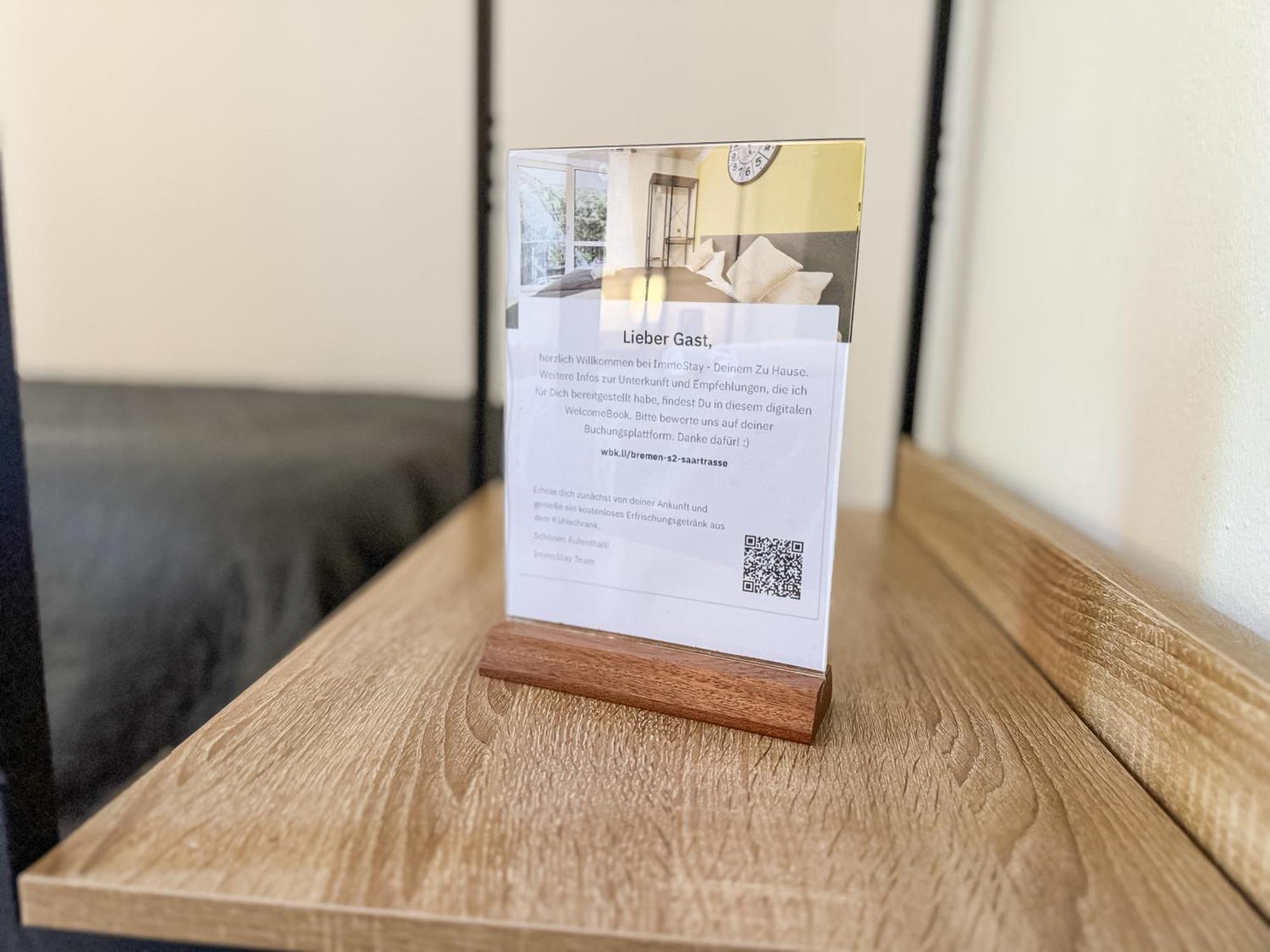Immostay S#5 Studio - Naehe Golfplatz- Wifi & 4k Tv, Parken Appartamento Brema